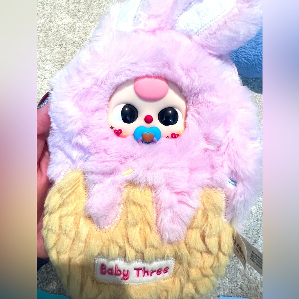 <Authentic> Brown Little cute Dog Plush Bag